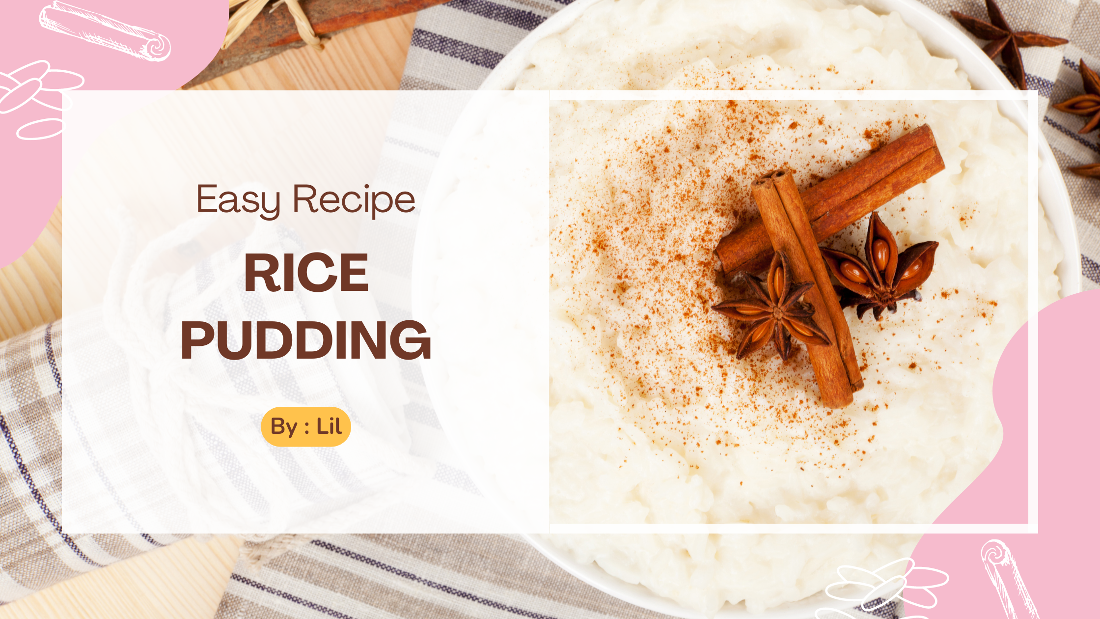 Simple Rice Pudding Recipe