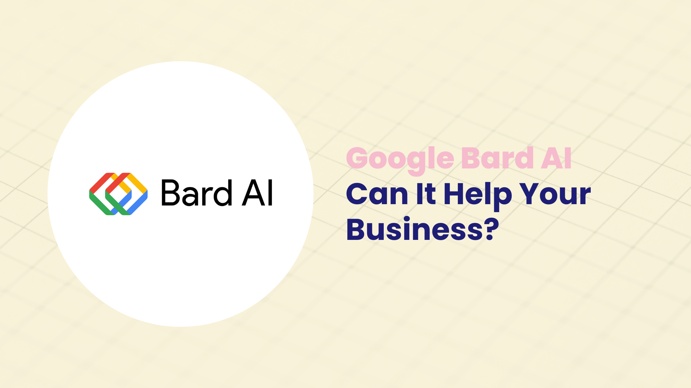 Google Bard AI logo.